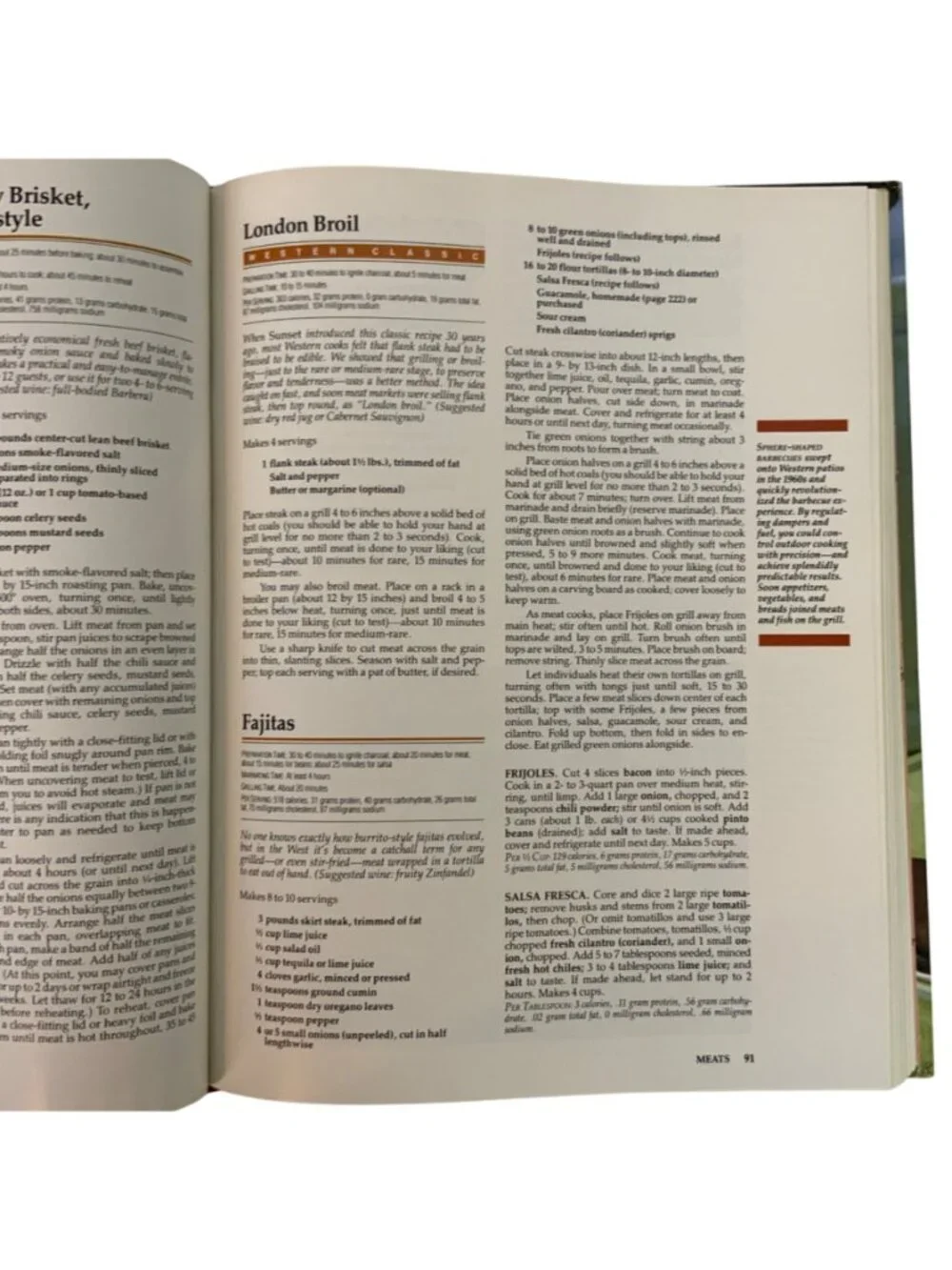 The Best Of Sunset Recipes From The Magazine Of Western Living Cookbook 1988